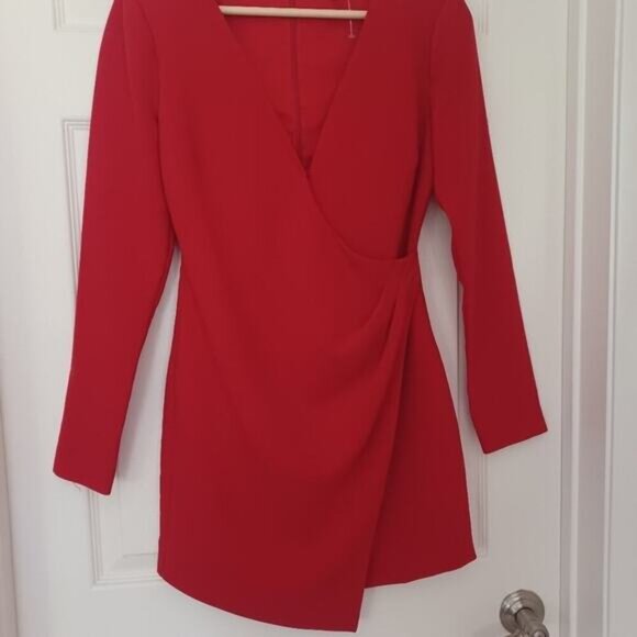 LIKELY Dani Tuxedo Scarlet Red Mini Dress Size 2 NWOT Revolve - Picture 9 of 16